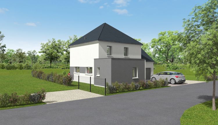 Maison étage 120 m² à la Chapelle Anthenaise 203 752€ - Bati Alliance