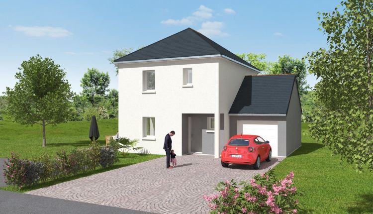 Maison étage 85 m² à Entrammes 159 300€ - Bati Alliance